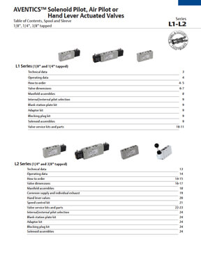 Asco/Aventics Valves Catalog: catalog4